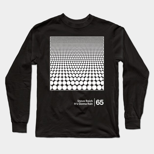 Steve Reich / Original Minimalist Graphic Design Long Sleeve T-Shirt by saudade